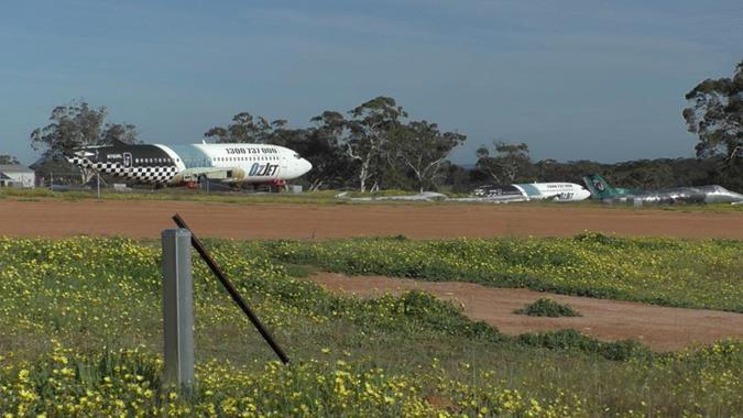 Aircraft at Whiegum Farm